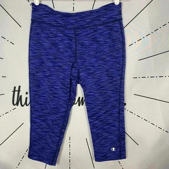 Champion Powerflex Purple Cropped Leggings - Picture 2 of 6